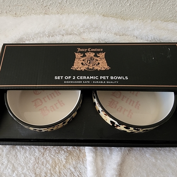 Juicy Couture Other - Dog bowls